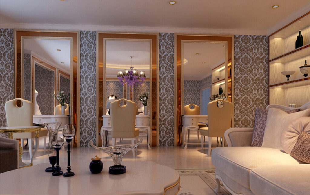 Simple Modern Beauty Salon Interior Design for Simple Design