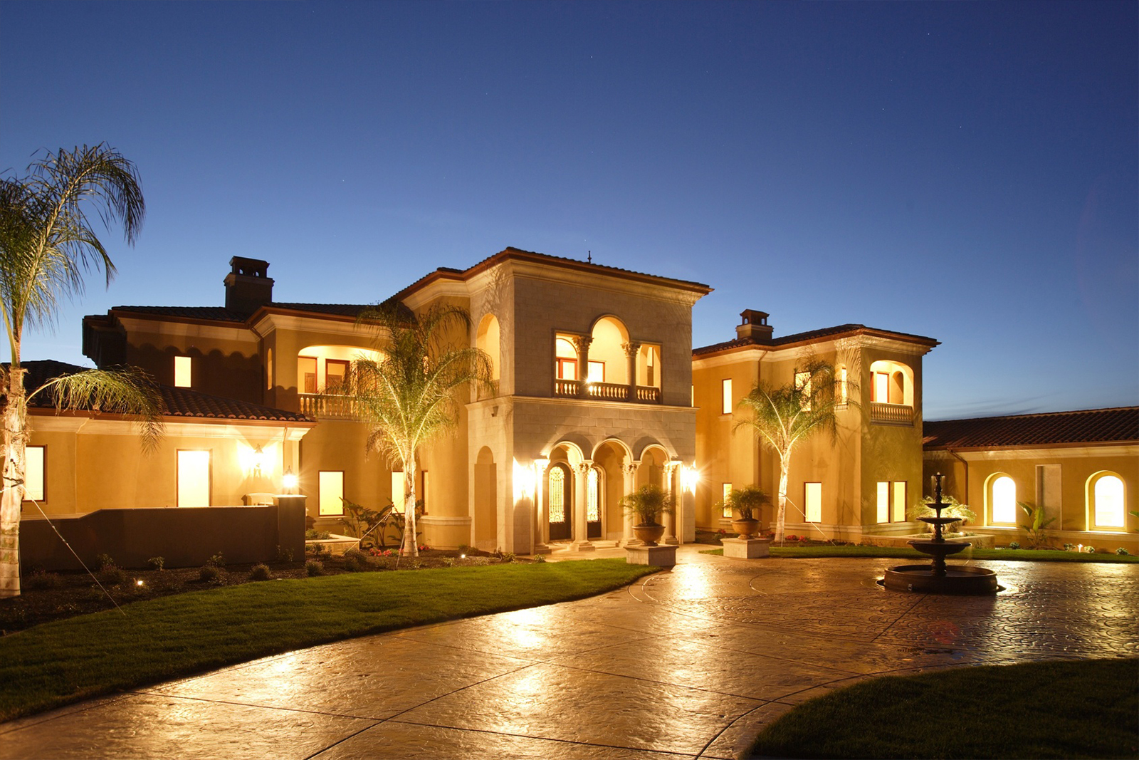 Богатый дом в Калифорнии