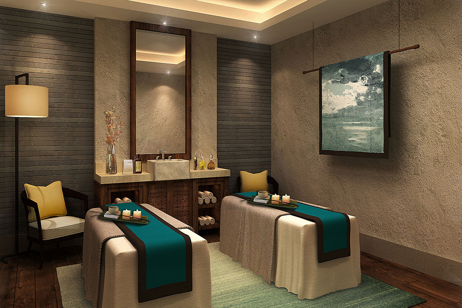 spa interior design case study